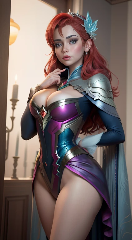 (optimus prime-Elza frozen Disney mezclando modelos .) (ultra red hair FUSION) Papel de parede CG Unit 8k altamente detalhado, foto de estilo, complex, Alto detalhe, dramatic, highest quality film still image, muito detalhado, obra de arte, Melhor qualidade, Design de personagem, Elza, Elza from Frozen,optimus prime fusion (( Estilo escuro)), realistic ultra-detailed rendering style, Luz natural, sharp Design de personagem, (difficult focus, 8k), (((textura natural da pele))), Texturas 8k, soft cinematic lighting, Adobe Lightroom, sala escura, HDR, sofisticado, elegante, Detalhes ricos, Sharp focus appearance) )), tons suaves, Frenesi de detalhes, detalhe intrincado, super detalhe, Baixo contraste, Soft film lighting, cores opacas, exposure mix, HDR, Desaparecer, 35mm, f/1.4, ISO, f16, 25 segundos.