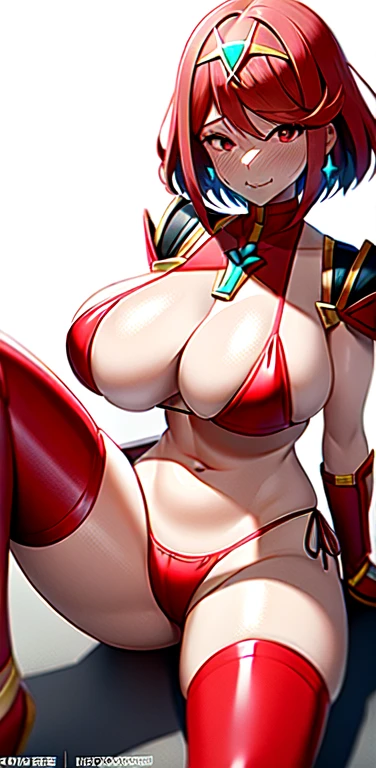 masterpiece,best quality,pyra,\(xenoblade\),xenoblade chronicles \(series\), (xenoblade chronicles 2),1girl, armor, bangs, black gloves, breasts, red eyes,earrings, eyelashes, fingerless gloves, floating hair, framed breasts, gem, gloves, hair ornament, headpiece, jewelry, huge breasts, leaning back, leotard, neon trim, official art, red hair, red shorts, saitou masatsugu, short hair, short shorts, short sleeves, shorts, sidelocks, skin tight, solo,swept bangs, thighhighs, tiara, turtleneck, underbust, vambraces,various pose,falling fire,thighs,(wet string bikini Armor wide hips:1.2),deep cleavage,potplant,messy, sitting,leg spread,open legs,smile,closed mouth,gigantic breasts,showing, transparent, see through, nsfw, hentai,girl urinating,embarrassed, dirty alley, correct anatomy, masterpiece, PERSPECTIVE bottom up,urine,no panties,no panties, alluring face:1.6), (aroused:1.5), shy, showing off, see through, flashing, nipplesout, breast milk, estrus, blush, erect areola, protruding areola, erection, Sex, Ahegao,