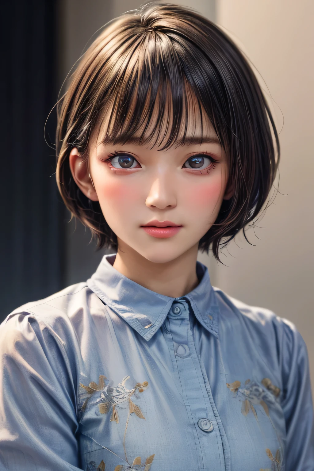 (NSFW:-1.5), (masterpiece:1.3), (8k, photorealistic, RAW photo, best quality: 1.4), 
cinematic lighting, 
(1boy), beautiful face, (realistic face), 
beautiful hairstyle, (short hair :1.5),
realistic eyes, beautiful detailed eyes, 
(realistic skin), beautiful skin, 
(blouse), 
absurdres, attractive, 
ultra high res, ultra realistic, highly detailed, 
golden ratio, takeuchiyoshie, 
