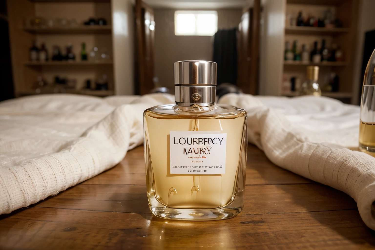 iiperrealistic photo luxory  bottleparfume 