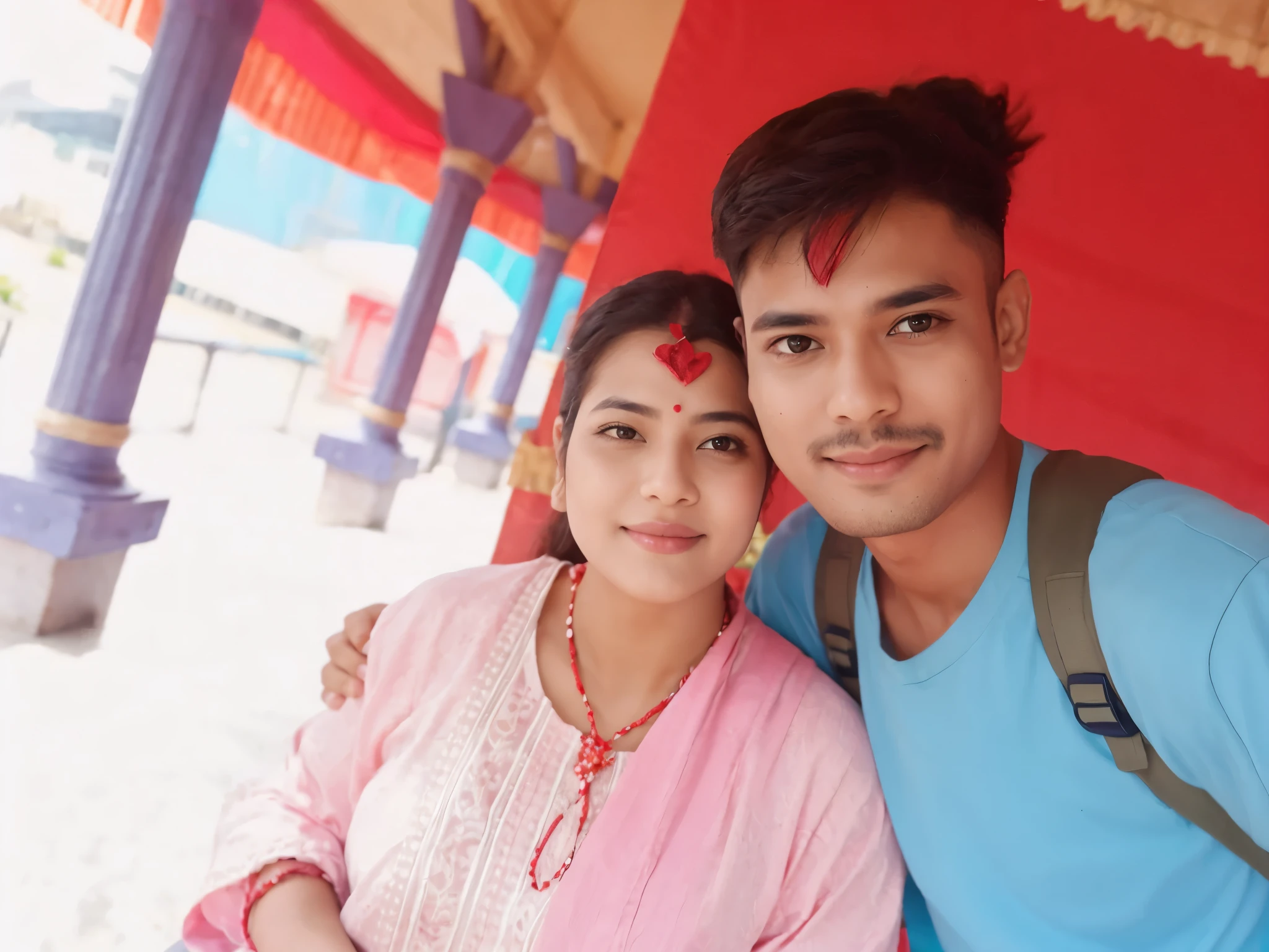 lovers sit parak
