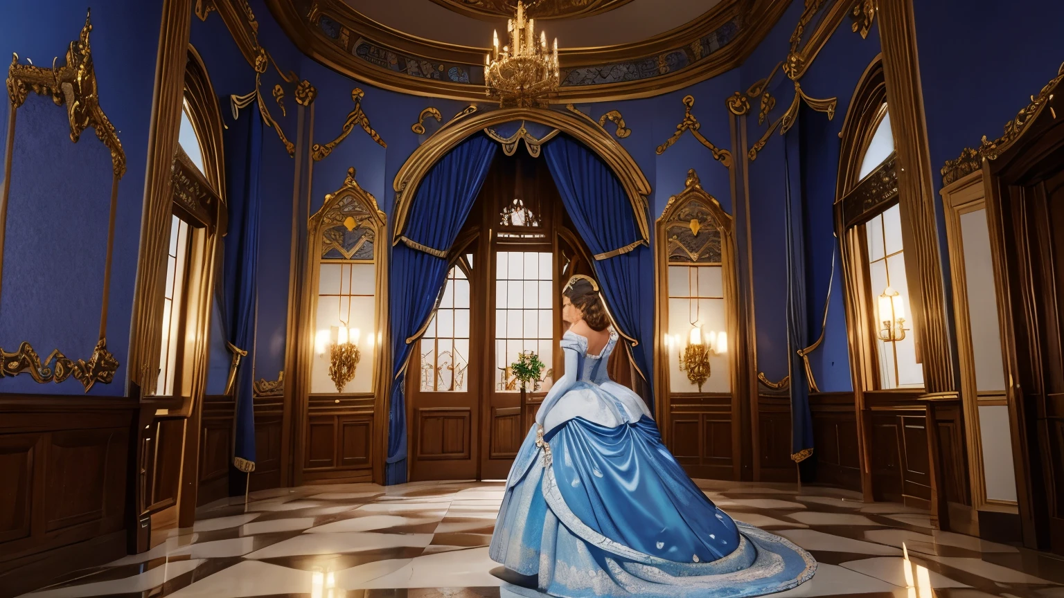 Classic princesses like Cinderella.Being in the castle.