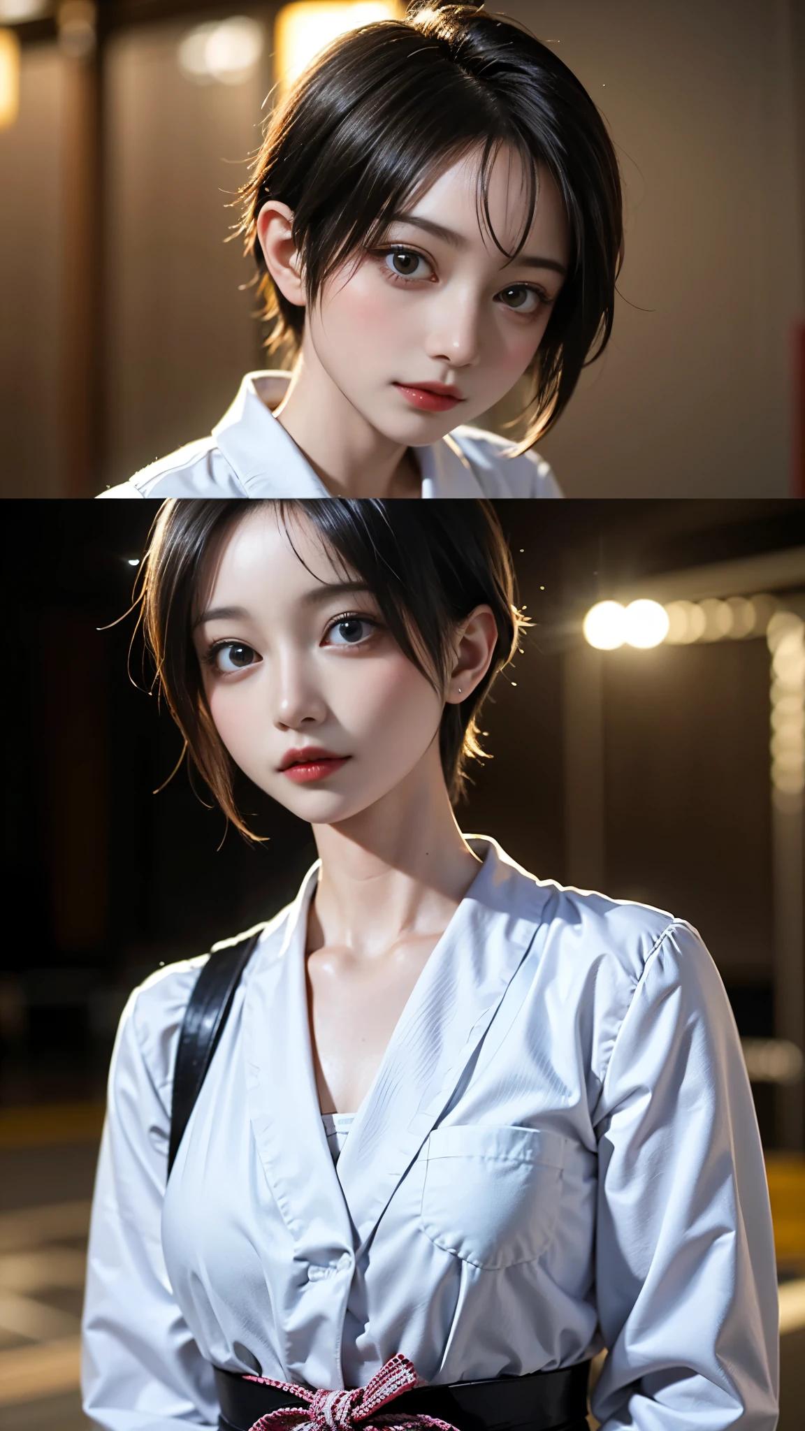 (8K, Raw photo:1.2), Detailed face and eyes,Best Quality, 超A high resolution, Highly detailed ,intricate detailes ,masutepiece ,Cute Girl , Soft cinematic light, Hyper-detailing,Sharp Focus, High quality, Yukata, 

(Gloss Lip、Gloss Eye、jirai make up)


Safety Sensors、