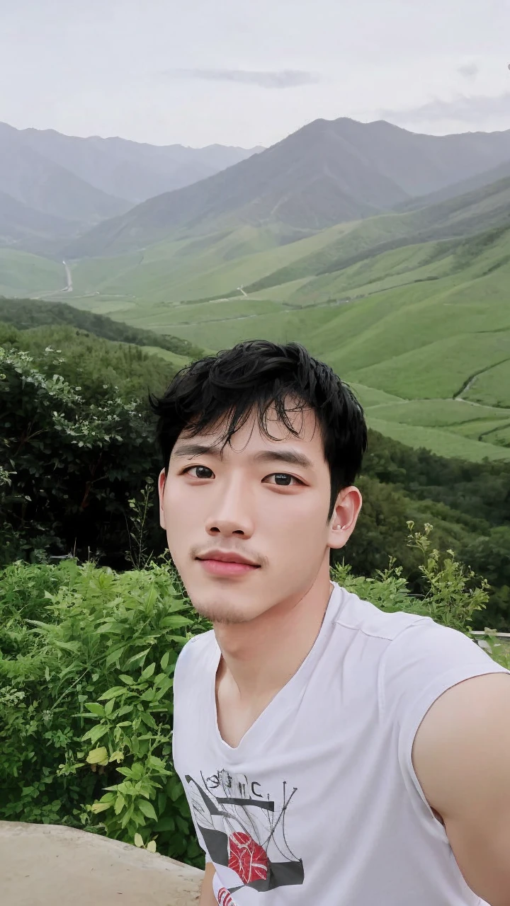 realistic, korea hairstyle , hd