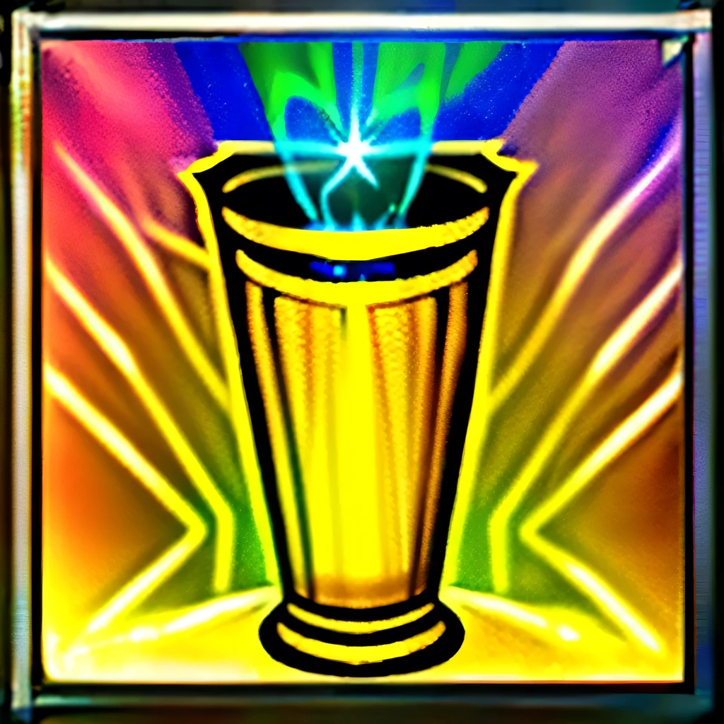 (((golden chalice))), object sksi