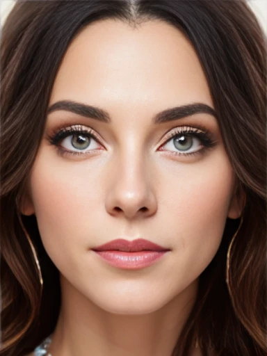 photorealistic portrait of jew actress, focus on face.