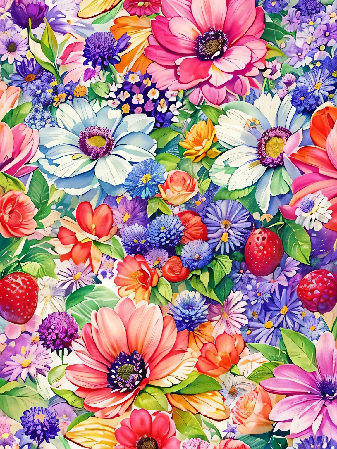Berry Verrine Style、(((stylish fashion))), 8K Quality、Intense watercolor, Detailed watercolor art, Watercolor splash, Surreal, avant-garde pop art, Beautiful and expressive paintings, Beautiful artwork illustration, Very colorful tones, wonderful, Cool beauty, highest quality、Official Art, Vector art, Stylish design, (((The most beautiful girl))), (((highest quality))), HDR, ((detailed)), (((Doodle Art)), ((masterpiece)), ((Super detailed)), (((Colorful flowers))),(((Stylish))),