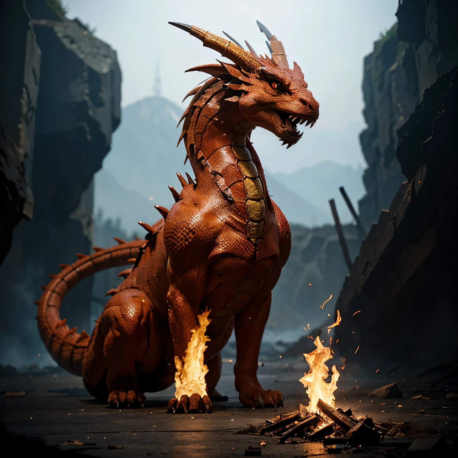 fire dragon 