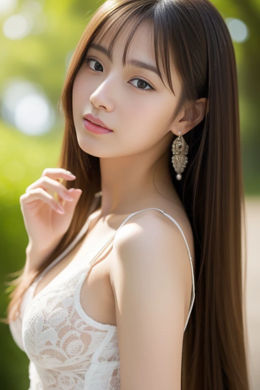 (masterpiece、16k image、high resolution、highest quality)、solo、One Girl、(Japanese Girls&#39; High School Sailor Uniform,perfection)、(Perfect Anatomy,Beautiful body、Healthy Body、Beautiful Skin)、sunny day、Black-haired、ponytail、black eye、On the way home、Small Tits:1.5、School zone、artistic.、Beautiful woman、Beautiful Body、smile、