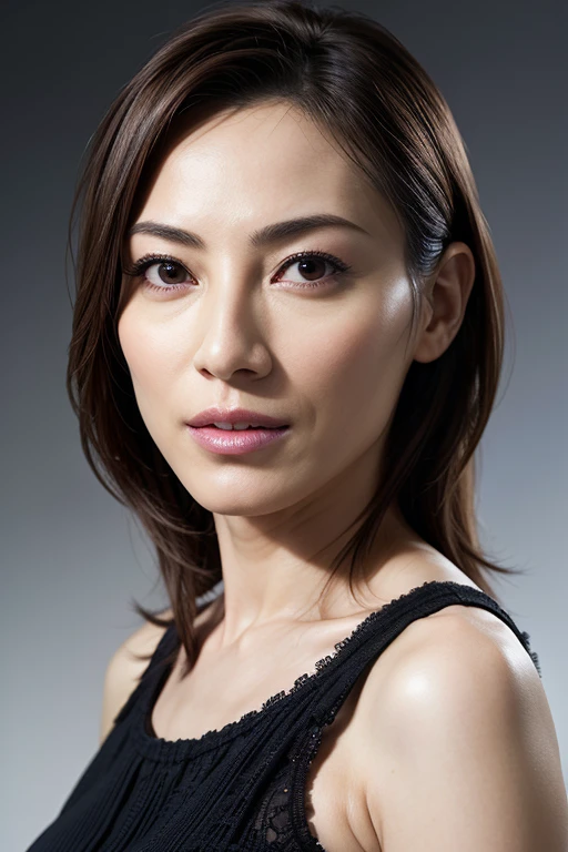 UHD, retina, textured skin, anatomically correct, high quality, highres, best quality, Award winning beautiful Japanese actress,(photo Realistic:1.4), (hyper Realistic:1.4), (Realistic:1.3),Very detailed, Edge Orgasm,顔 Focus, Age 35,Realistic skin texture,