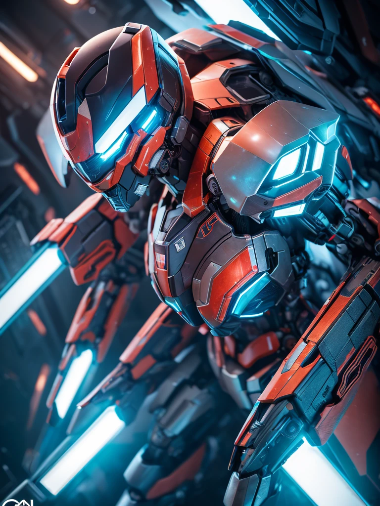 ((masterpiece, better quality)),illustration,ultra detailed 8k,photorealistic,sharp focus,very detailed,professional lighting,colorful details,iridescent colors BREAK extremely long plan of a factory,large mechanical robot construction,microchip,computer,glossy, intricate details,shitu-mecha,1girl stands next to Mecha, Gundam, navel, cute, sexy, eyes ultra detailed,