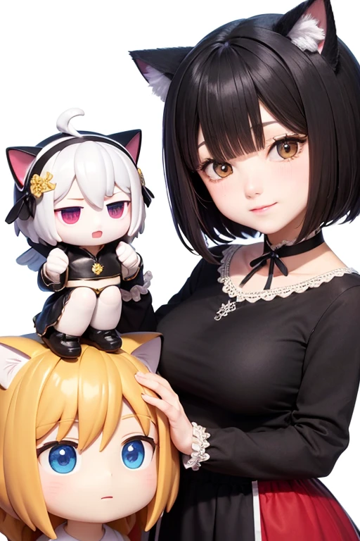 Cat Girl Beauty Big Tits White Liquid Open Legs Long Hair White Hair Bikini Ecstatic Pleasure Shame Sadness Tanga Prom Dress Tail Maid Feather Twins Sisters Parent and Child Close Contact