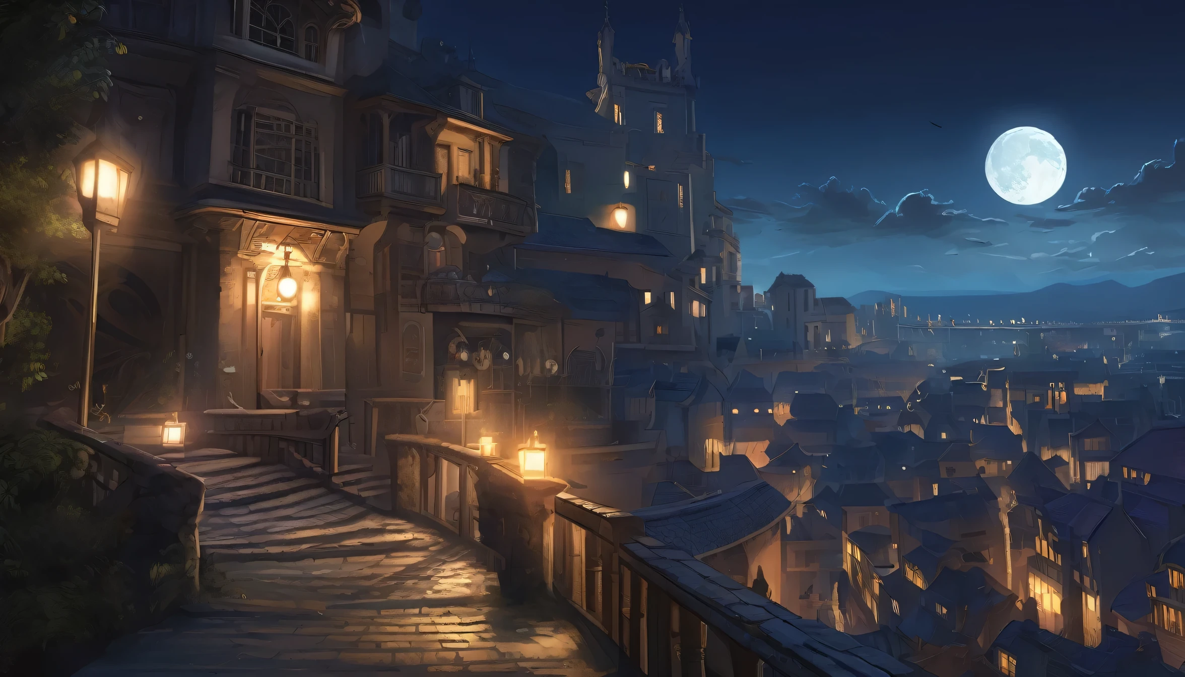 “As the city sleeps, embark on a tranquil night adventure, where mysterious secrets and hidden treasures await those who dare to venture into the moonlit shadows.”