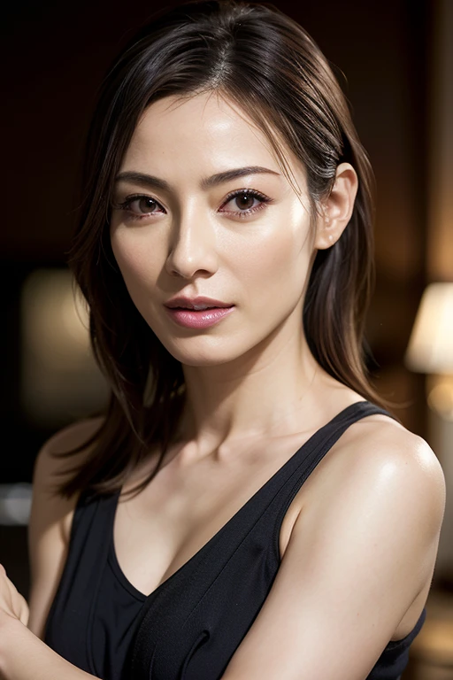 UHD, retina, textured skin, anatomically correct, high quality, highres, best quality, Award winning beautiful Japanese actress,(photo Realistic:1.4), (hyper Realistic:1.4), (Realistic:1.3),Very detailed, Edge Orgasm,顔 Focus, Age 35,Realistic skin texture,business suit,