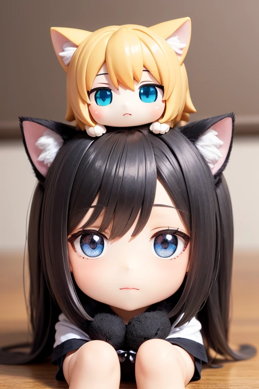 Angel, Angel, Angel, Big Head, とてもBig Head, 超Big Head, Cat ear doll, Nendoroid