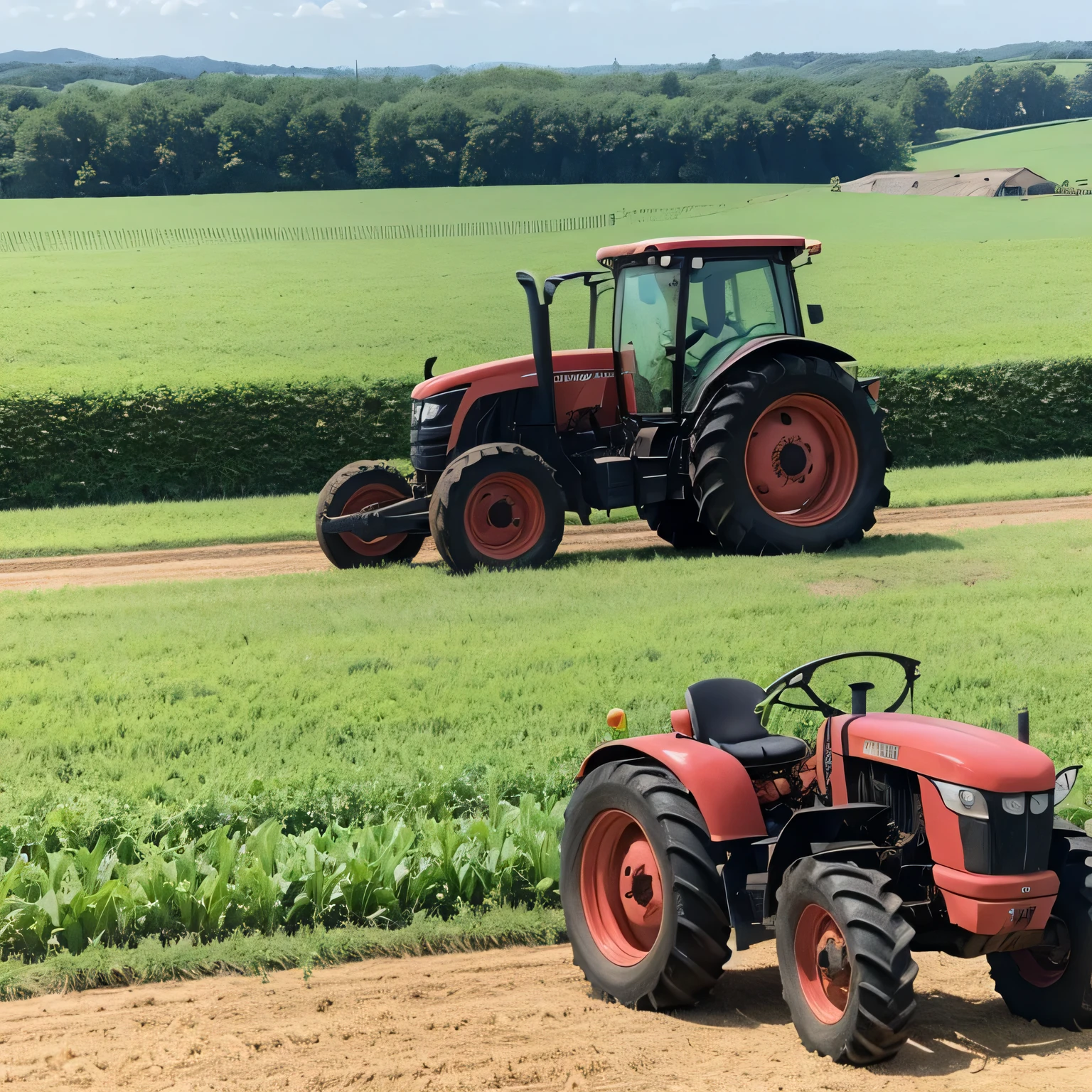 Tractor、Farm、Near future