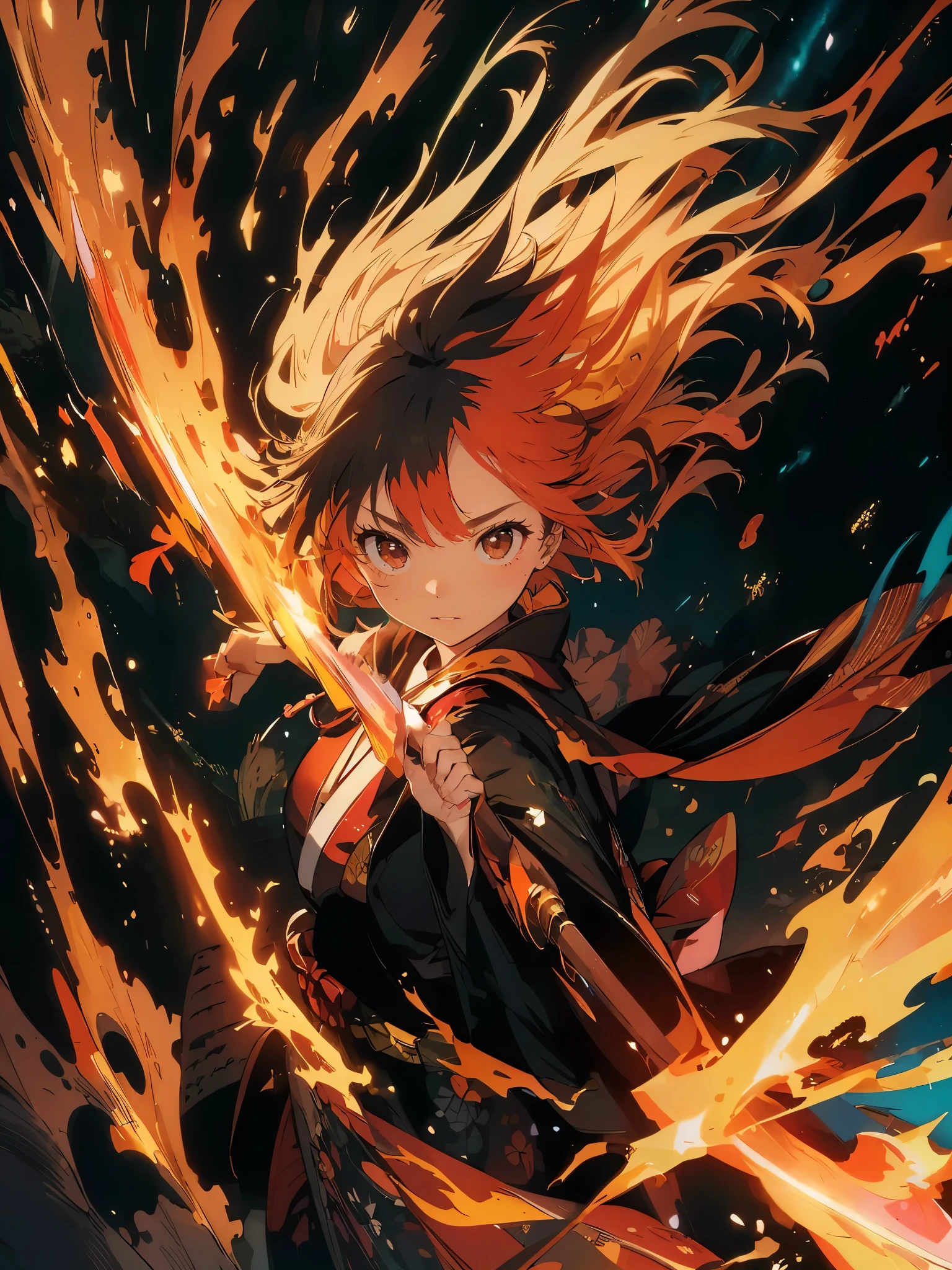 Fixes　Black kimono