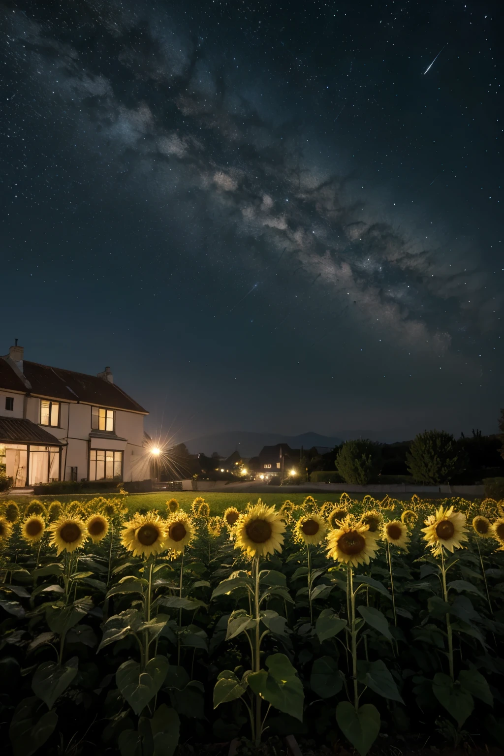 Van Gogh girasoles y la noche estrellada