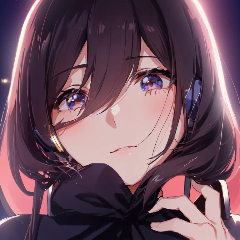 anime girl with headphones looking at camera, in the anime movie, anime movie screenshot, anime movie screenshot, estilo de sss.hombre de la parrilla (2018), fotograma del anime, Delta macros, sayori, Still from the television anime, captura de pantalla de un anime de 2012, chica anime llamada lucy, Today&#39;s featured anime still.