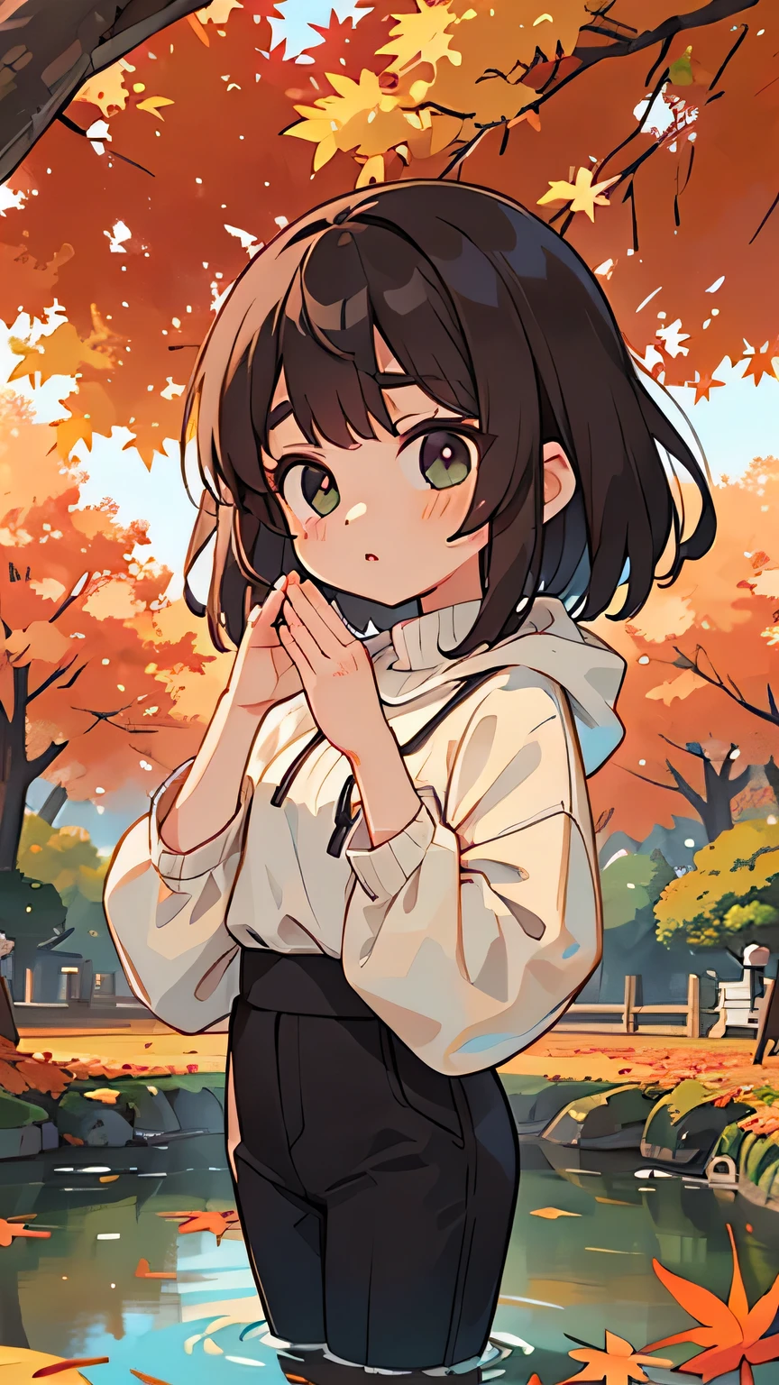 highest quality、High resolution、Detailed Background、(Beautiful face in every detail:1.4)、Anatomically correct、(Detailed facial expressions)、(Detailed eyes:1.2)、20 generation beauties、(Highly detailed face:1.4)、Brown Hair、Black Hair、Bobcut、Braided long hair、Wavy Hairstyle、well-groomed eyebrows、Cute Eye Makeup、Cute Lip Makeup、Autumn leaves around the Japanese garden and temple gate、Cute gestures、Fit on one screen、Calm atmosphere、
(A beautiful woman enjoying the beautiful autumn leaves and autumn scenery:1.5)、
Ueno Park:In a park with beautiful autumn leaves、We especially recommend the area around the pond and the iconic Tokyo Metropolitan Art Museum in Ueno.、
Meiji Jingu Gaien:This vast park features walking paths lined with ginkgo trees and beautiful autumn foliage.、
Jindaiji Temple:You can enjoy beautiful autumn foliage at this ancient temple located along the Tama River.、
generation々Tree Park:A vast park in the city center dotted with beautiful autumn foliage、
Inokashira Park:You can enjoy the autumn leaves at the pond and square in Inokashira Park.、
Choose a turtleneck sweater in a simple cof you wear a tailored jacket over it, you will have a mature look.、For your jacket, choose autumn colors or a checked pattern to make it more stylish.、Wide pants give a mature impression.、
Try pairing your dark-toned pants with a silk blouse or shirt.、
Wearing heeled boots will add a stylish touch to your outfit.、
Pleated skirts are an item that accentuates femininity.、
Balance out your autumn-colored skirt with a simple knit sweater.、For your feet, choose boots or pumps for a more elegant look.、
This knit dress with a warm autumn feel is perfect for grown-up women.、
Turtleneck and hooded designs、Wear boots or loafers on your feet.、
very beautiful
