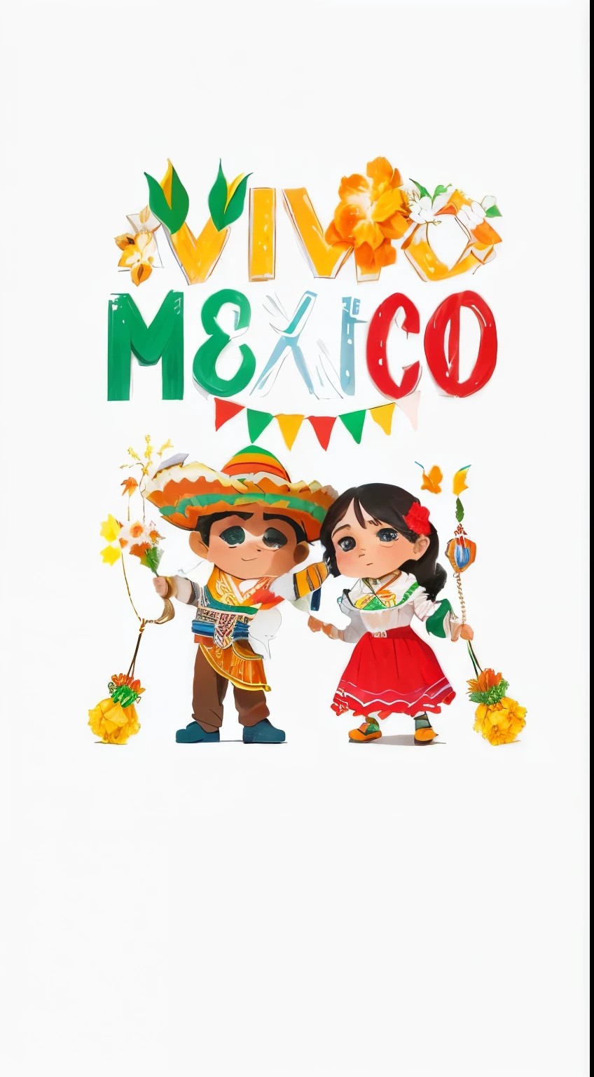 un primer plano de un personaje de dibujos animados sosteniendo un , mexico, mexican folklore, mexican, ella es mexicana, arte popular mexicano, folklorico, Mexico City, by Mario Bardi, mexican muralism ) sopa ravi, by Glòria Muñoz, victo nga, by Márta Lacza, imagen del anuncio, wit studio, latino