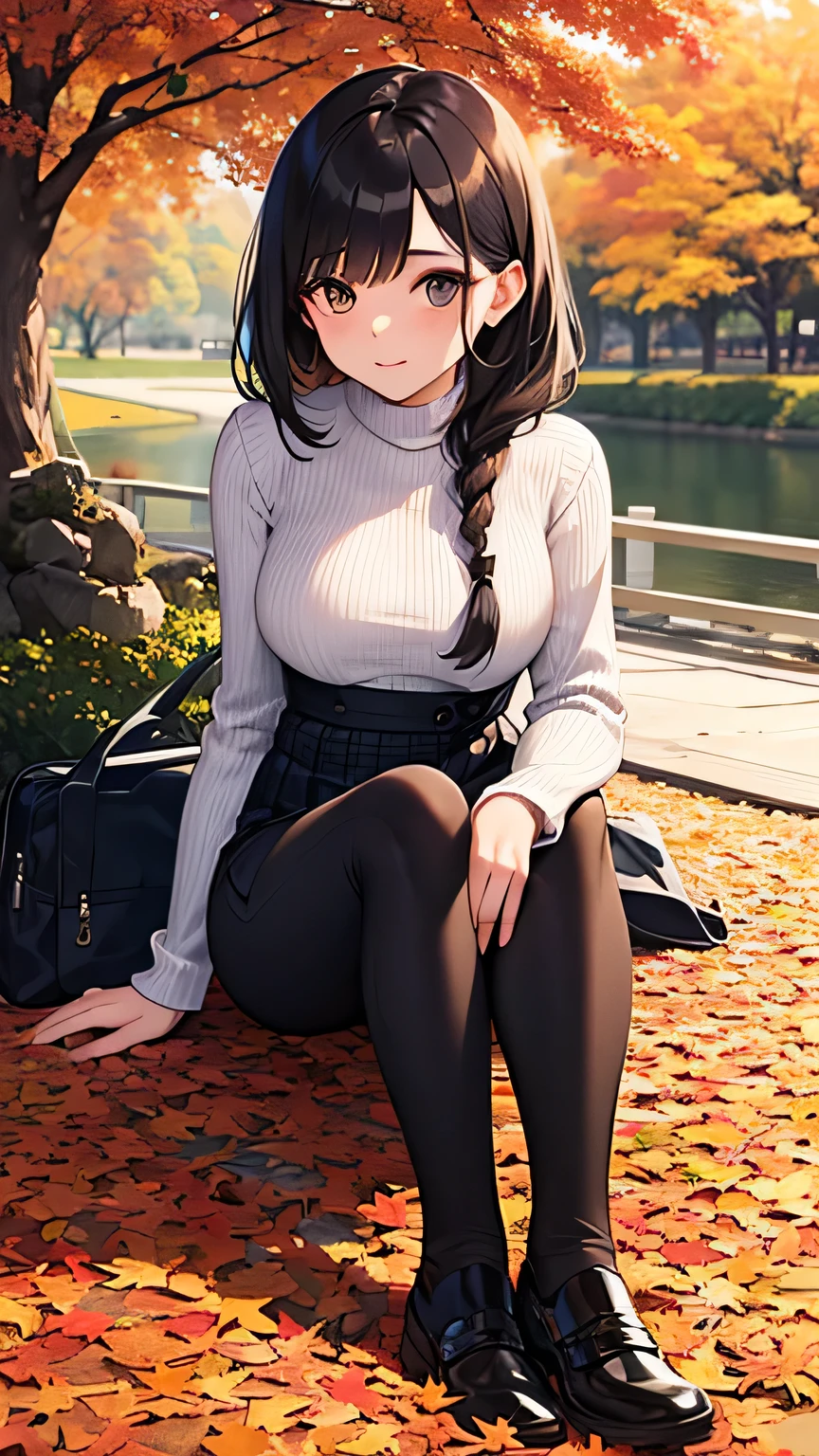highest quality、High resolution、Detailed Background、(Beautiful face in every detail:1.4)、Anatomically correct、(Detailed facial expressions)、(Detailed eyes:1.2)、20 generation beauties、(Highly detailed face:1.4)、Brown Hair、Black Hair、Bobcut、Braided long hair、Wavy Hairstyle、well-groomed eyebrows、Cute Eye Makeup、Cute Lip Makeup、Autumn leaves around the Japanese garden and temple gate、Cute gestures、Fit on one screen、Calm atmosphere、
(A beautiful woman enjoying the beautiful autumn leaves and autumn scenery:1.5)、
Ueno Park:In a park with beautiful autumn leaves、We especially recommend the area around the pond and the iconic Tokyo Metropolitan Art Museum in Ueno.、
Meiji Jingu Gaien:This vast park features walking paths lined with ginkgo trees and beautiful autumn foliage.、
Jindaiji Temple:You can enjoy beautiful autumn foliage at this ancient temple located along the Tama River.、
generation々Tree Park:A vast park in the city center dotted with beautiful autumn foliage、
Inokashira Park:You can enjoy the autumn leaves at the pond and square in Inokashira Park.、
Choose a turtleneck sweater in a simple cof you wear a tailored jacket over it, you will have a mature look.、For your jacket, choose autumn colors or a checked pattern to make it more stylish.、Wide pants give a mature impression.、
Try pairing your dark-toned pants with a silk blouse or shirt.、
Wearing heeled boots will add a stylish touch to your outfit.、
Pleated skirts are an item that accentuates femininity.、
Balance out your autumn-colored skirt with a simple knit sweater.、For your feet, choose boots or pumps for a more elegant look.、
This knit dress with a warm autumn feel is perfect for grown-up women.、
Turtleneck and hooded designs、Wear boots or loafers on your feet.、
very beautiful