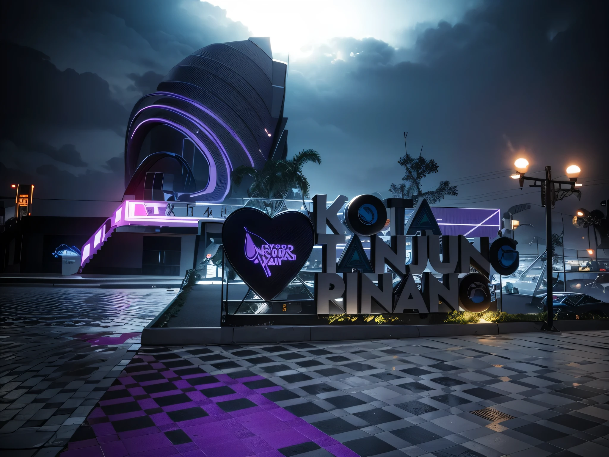 a city cyberpunk, UHD, ultra detailed, violet perple cinematic, highres, Anti Aliasing, FKAA, TXAA, RTX, SSAO