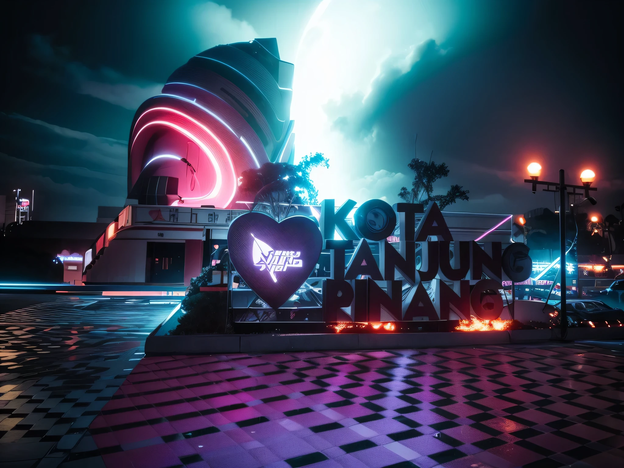 a city cyberpunk, UHD, ultra detailed, violet perple cinematic, highres, Anti Aliasing, FKAA, TXAA, RTX, SSAO, neon