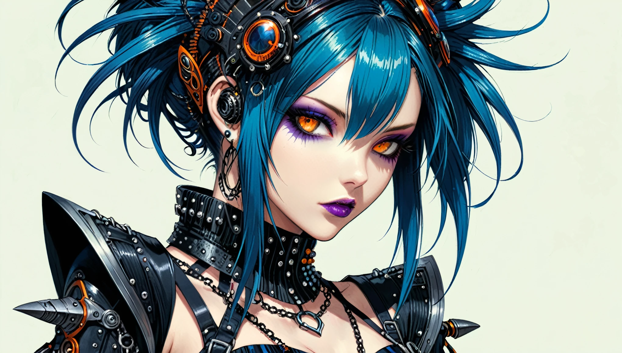 cybergoth fashion by Aaron Horkey,