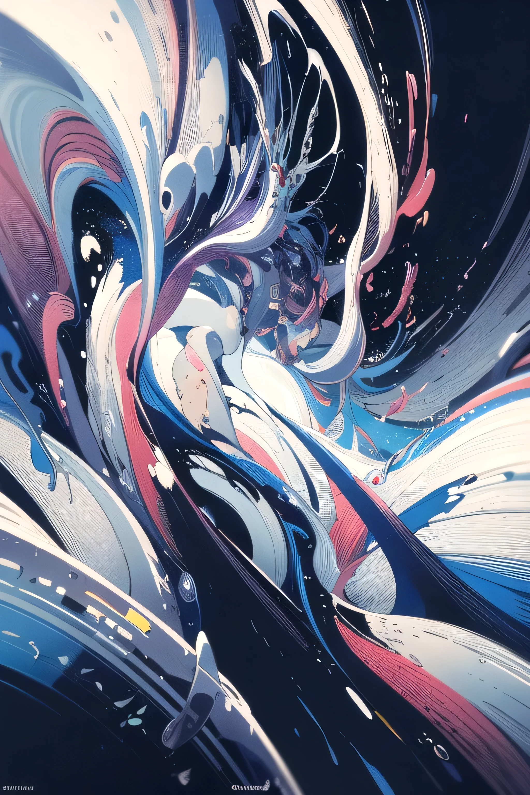 (best quality, high resolution, masterpiece:1.2), ultra-detailed, (realistic:1.37), original artwork, mixed media, vibrant colors, precise brushstrokes, fine textures, conceptual art, Akari Watanabe-inspired, ethereal lighting, mysterious atmosphere, surreal elements, captivating composition, depth and dimension, enigmatic narrative, poetic symbolism, thought-provoking concept, diverse textures, intricate details, meticulous attention to detail, breathtaking beauty, exquisite craftsmanship, dreamlike quality, rich color palette, dynamic brushwork, visual harmony, emotional impact, extraordinary creativity, immersive experience, engaging storytelling, evocative ambiance, imaginative interpretation, expressive forms, transcendent allure, Abstract Expressionism influence, impressionistic elements, contemporary aesthetics, intelligent arrangement of elements, subtle color variations.
