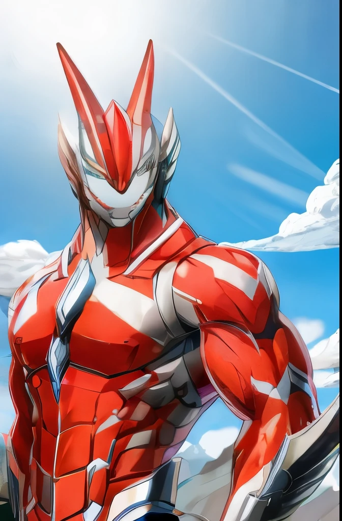 (full body), ultraman, macro