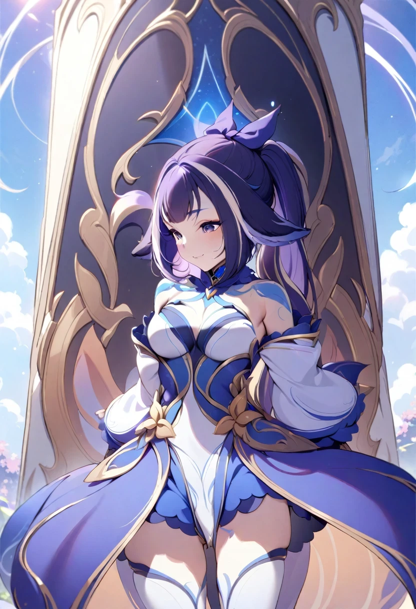 (shylily/(Twich/):1.5),(masterpiece:1.2),(best quality:1.2),((masterpiece, Best quality)), get a shield，Double ponytail，Fantasy style，Orange Caramel，Extremely beautiful，High balance, Natural soft lighting，star decoration