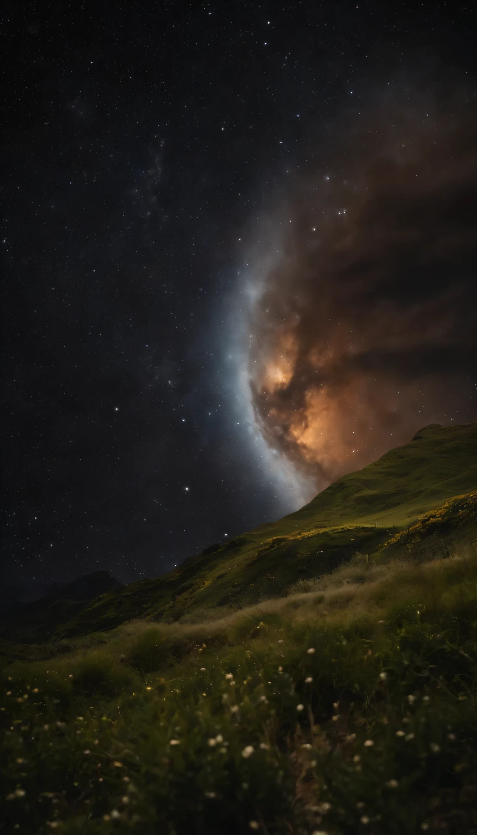 ((masterpiece)),(最high quality)),spectacular space image scene,celestial body,interstellar,huge star gate,spaceship,shining starry sky,8k,super fine,high quality、Fuji Mountain