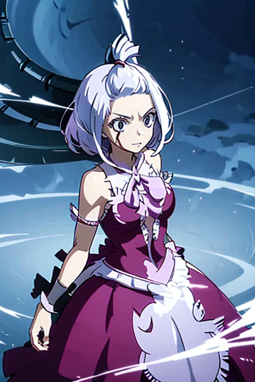 Skull  and blood dress magical girl