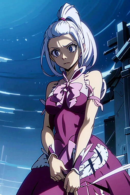 Skull  and blood dress magical girl