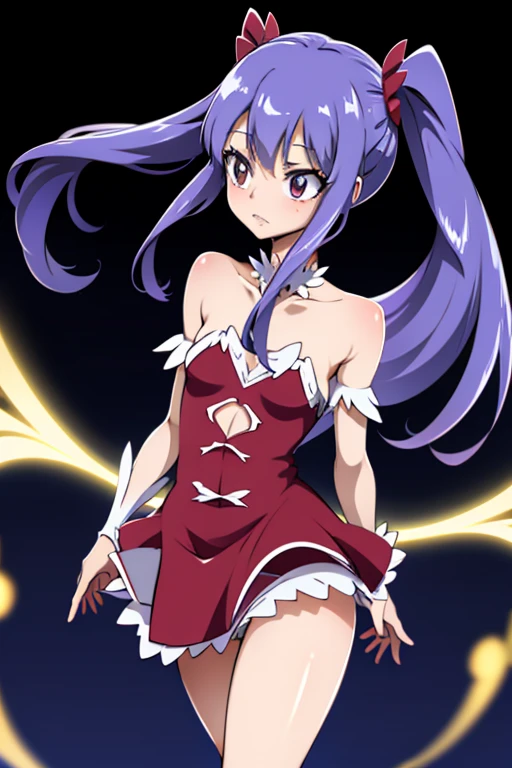 Skull and blood dress magical girl