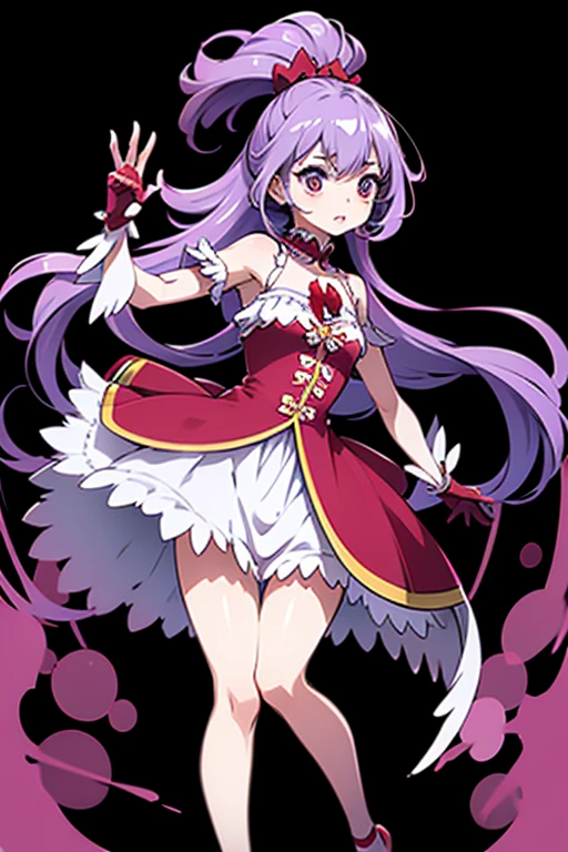 Skull and blood dress magical girl