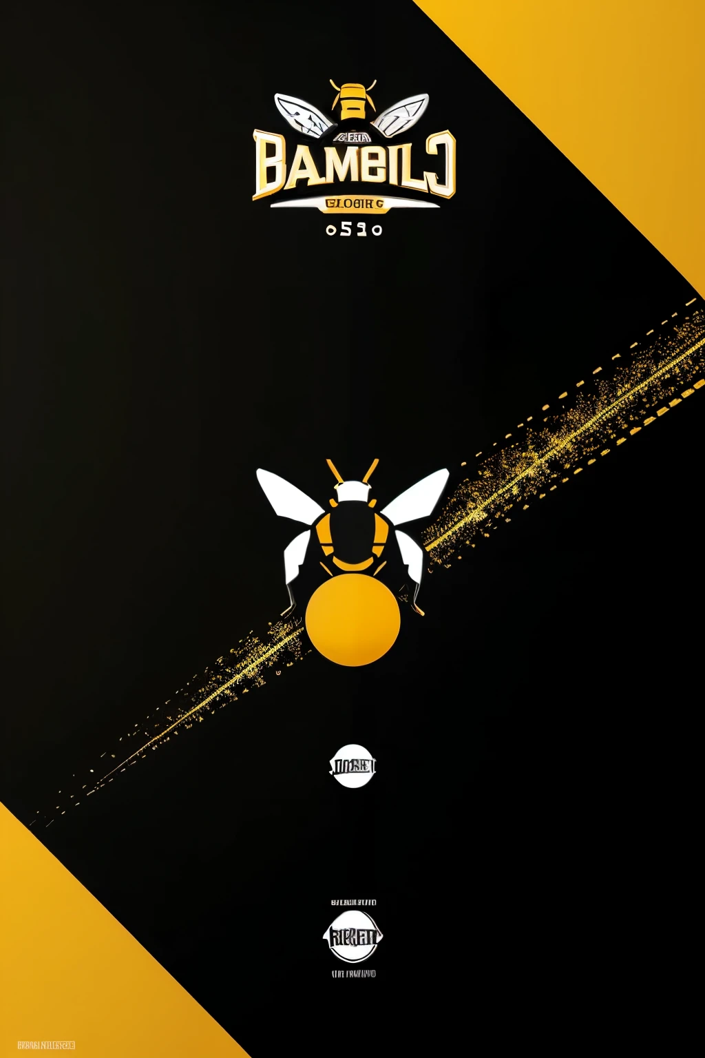 Logo Creation Prompt
Team Name: Pallacanestro Cesena

Main Subject: A stylized bee that incorporates a basketball in its body.

Design Description:

Stylized Bee: The bee should have a modern and stylized design with clean lines and simple shapes that convey speed, agility, and determination.
Basketball: The basketball should be an integral part of the bee's body, naturally positioned. The lines of the basketball can be integrated with the lines of the bee's body.
Main Colors: Orange, gold, yellow, black, and white. Use these colors to create contrast and dynamism while maintaining a balanced and appealing look.
Orange: For the basketball and eye-catching details.
Gold: For accents and prestigious details.
Yellow: For elements of the bee, such as stripes or body parts.
Black: For lines, outlines, and important details.
White: To balance the colors and highlight elements.
Logo Style:

Modern and Dynamic: The logo should convey energy and movement, reflecting the competitive and lively spirit of the team.
Versatility: The design must be recognizable both in color and black and white, and it should work well on various mediums (uniforms, merchandise, digital, etc.).
Typography: The name "Pallacanestro Cesena" should be included in the logo with a clear and readable font, preferably in a style that complements the bee design.
Inspirations: You can draw inspiration from logos of other sports teams that use stylized animals or integrated sports objects to create a distinctive and memorable logo.

Objective: To create a logo that not only represents the team Pallacanestro Cesena but also becomes a symbol of pride for players and fans, conveying strength, agility, and team spirit.