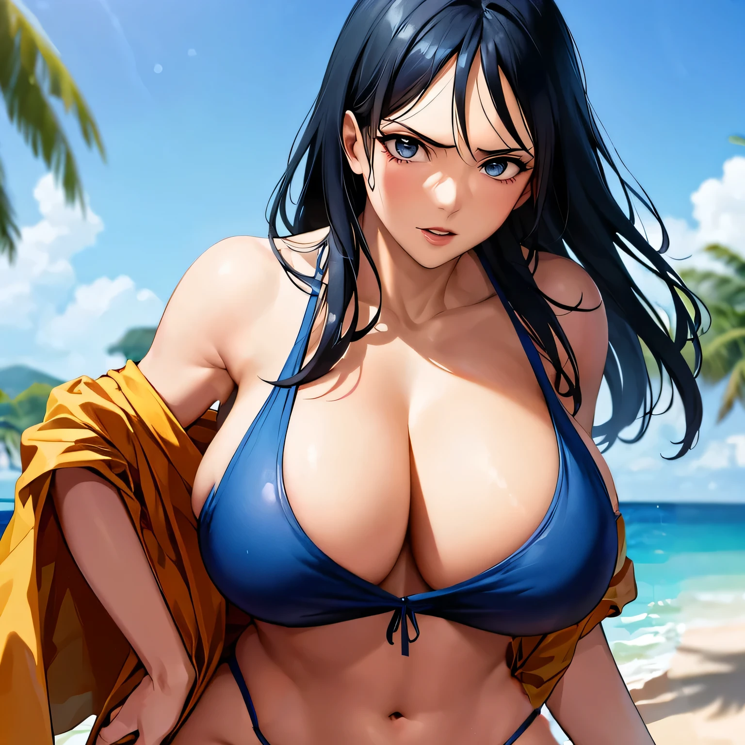 Fix hand and make it seemlessly attached with her
