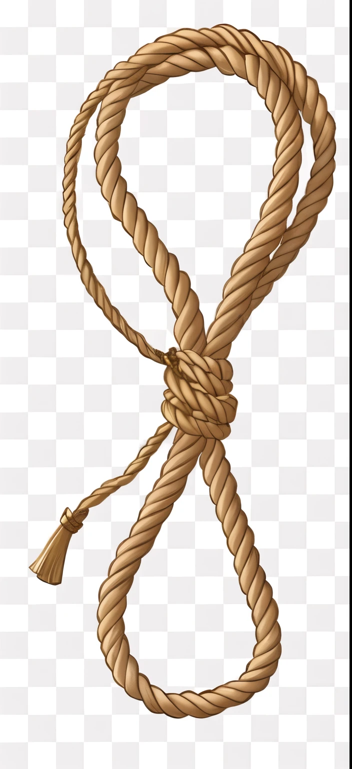 a corda tied to a knot on a white background, hanging corda, corda, corda bondage, cordas, Cords, Shibari, cordas and chains, lasso, Floggers, foto popular, imagem vazada, png descompactado, illustration hd, foto de alta qualidade, upload de alta qualidade, strangled with corda, illustration, cabos suspensos