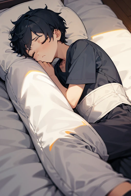 sleepy boy
