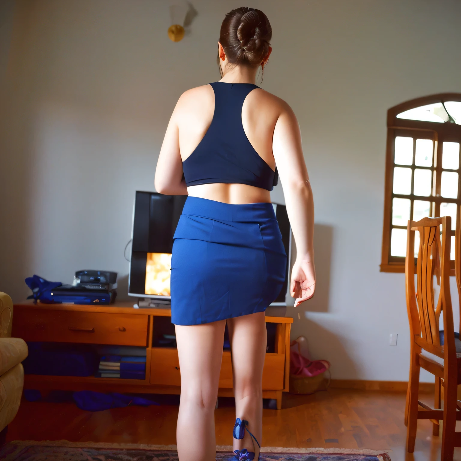 (Obra maestra, 16k,8k,4k ,Ultra detallado:1.1),(Cara hermosa:1.1),(1girl:1.1),25yo,Super model,(Lift Jewelry:1.3),(urination:1.4),(avergonzado:1.2), provocative mini skirt, sexy stilettos, hight heels, curly blonde girl, peeing self, wetting her clothes, can't hold her pee face, wetting herself desperate, pee desperation pose, her body can't hold her pee and wets herself on street, pee runing down her legs, standing up, hyper pee desperate face, big pee pudle