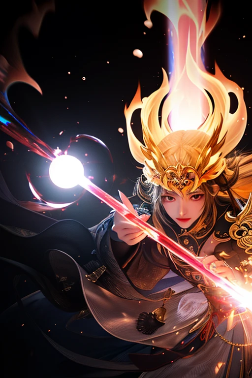 ((best quality)), 1girl,yelan \(genshin impact\),genshin impact, black eyes,
,
magic world, fire bubble in air, energy flow, fireball on hand, spell magic, extremely detailed, glowneon, glowing,
Volcano cave, pose, close up on upper body,
iridescent light, backlighting, blurry background, depth of field,, (masterpiece:1.2), (best quality:1.2), (very aesthetic:1.2), (absurdres:1.2), (detailed background),newest,ai-generated, intricate,full body, , (detailed), perfect face