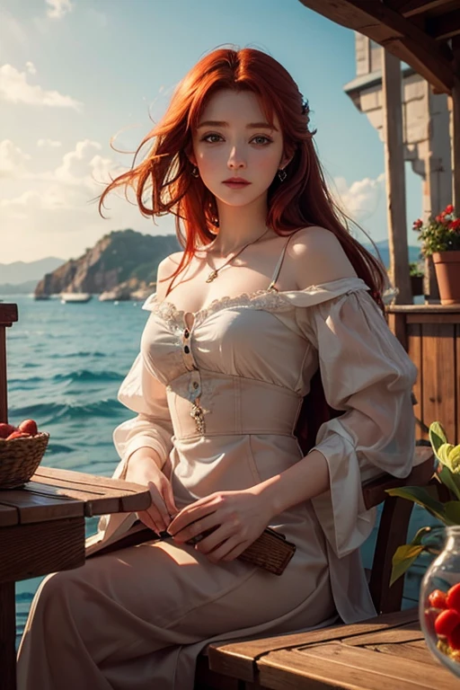 Made on Sea Art

Prompt: 
Beautiful redhead woman of very high quality&#39;cara, 40 anos de idade, cabelo longo ruivo, seios grandes a mostra, mamilos rosados, sem roupa, foco nos seios, seminua, cabelo vermelho, ruiva, Luz suave em um lindo castelo, Vivid details, fundo bonito, octane rendering, 8K, mais alta qualidade, Obra de arte, An illustration, Muito determinada e linda, muito detalhado, CG, unidade , papel de parede, (realista, photo-realista: 1.37), maravilhoso, finamente, mais alta qualidade, arte oficial, muito detalhado CG 8K papel de parede, todo o corpo, sentado, roupas de baixo、seios grandes、com um fio dental de couro preta de cintura alta、thin arms、pernas grossas、sensual, 