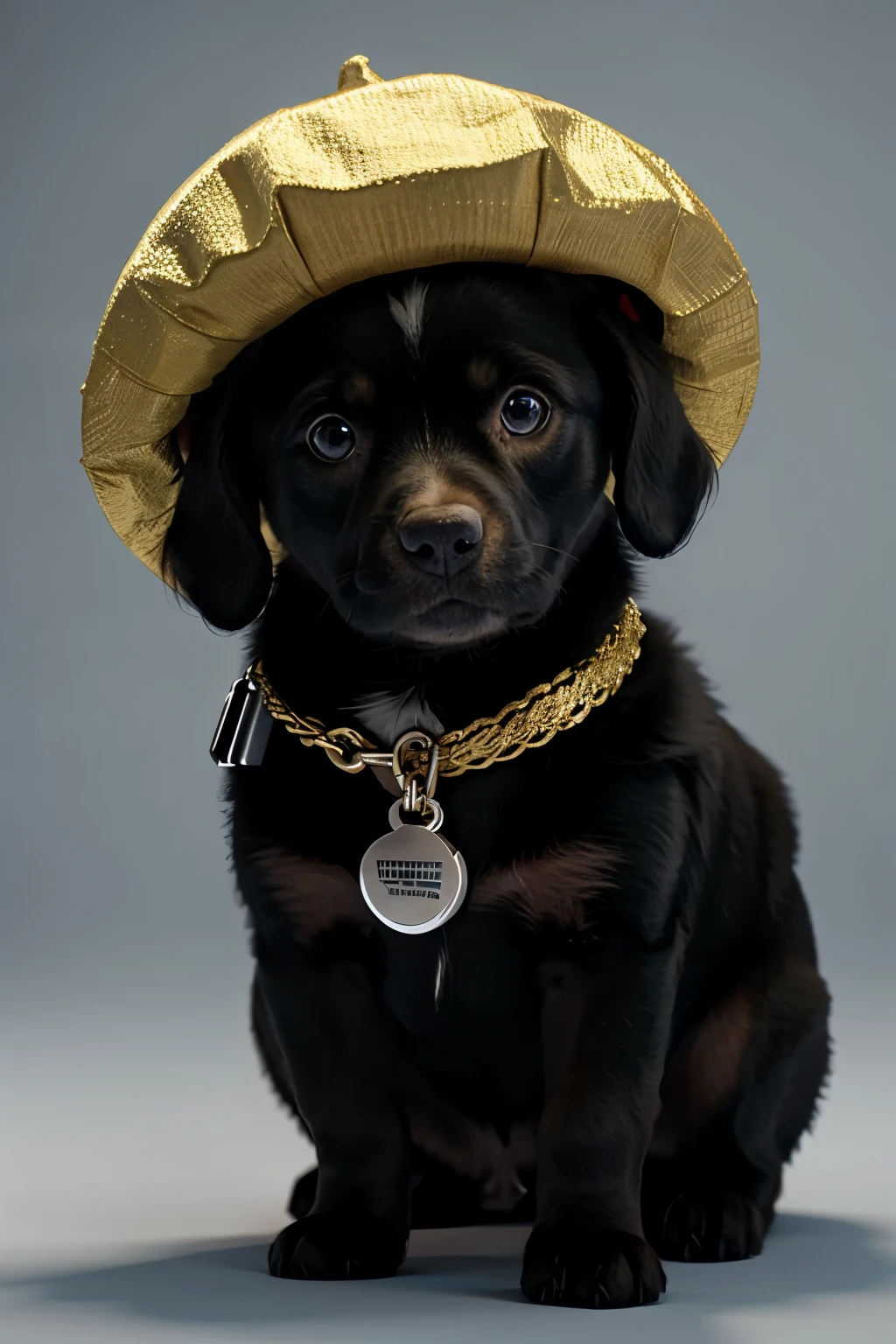 Filhote de cachorro fofinho 3d 8K