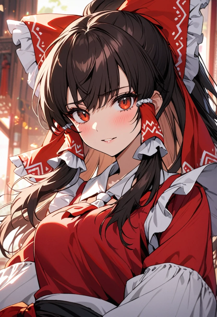 Reimu hakurei, detailed, beautiful