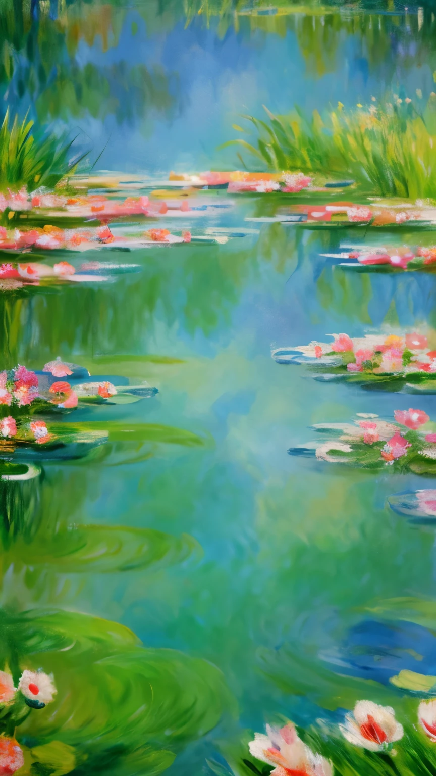 Monet's painting style