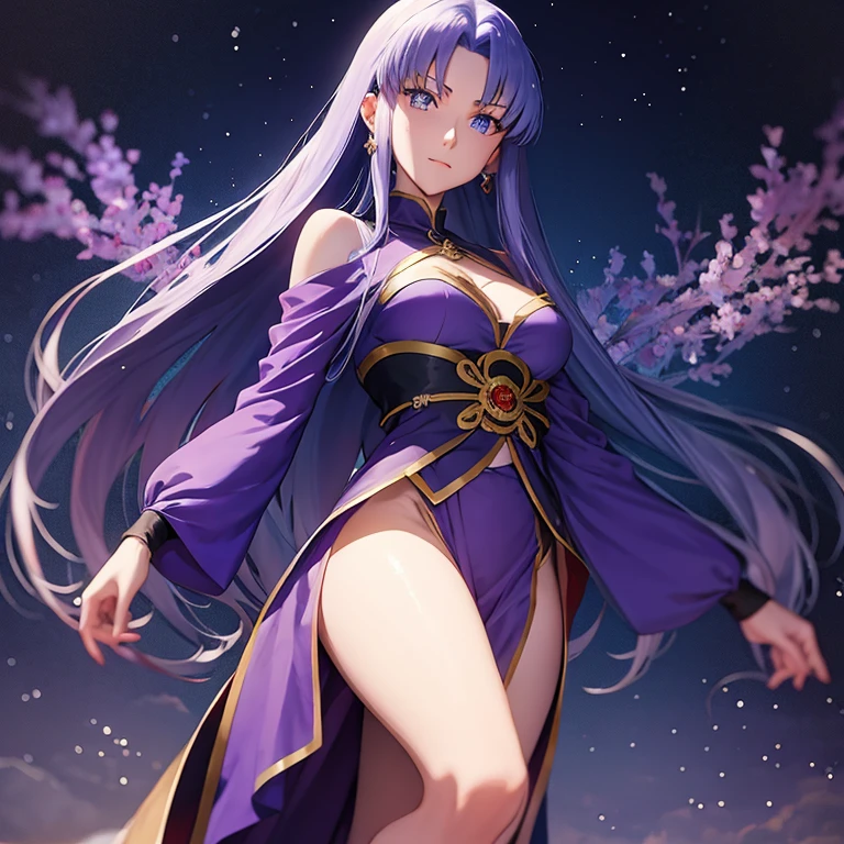 Medea from Fate Stay Night wearing a Royal kimono