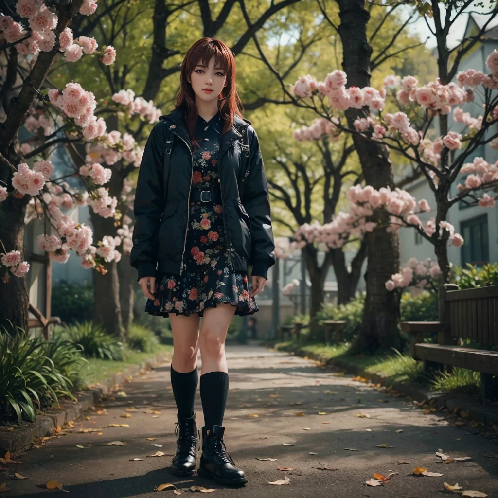 Kasumi, (best quality,ultra-detailed),(Realistic:1.37), beautiful and detailed face, Ultra-realistic texture, delicate face, delicate body, red lipstick, vivid colors. High definition, 8K. athletic body