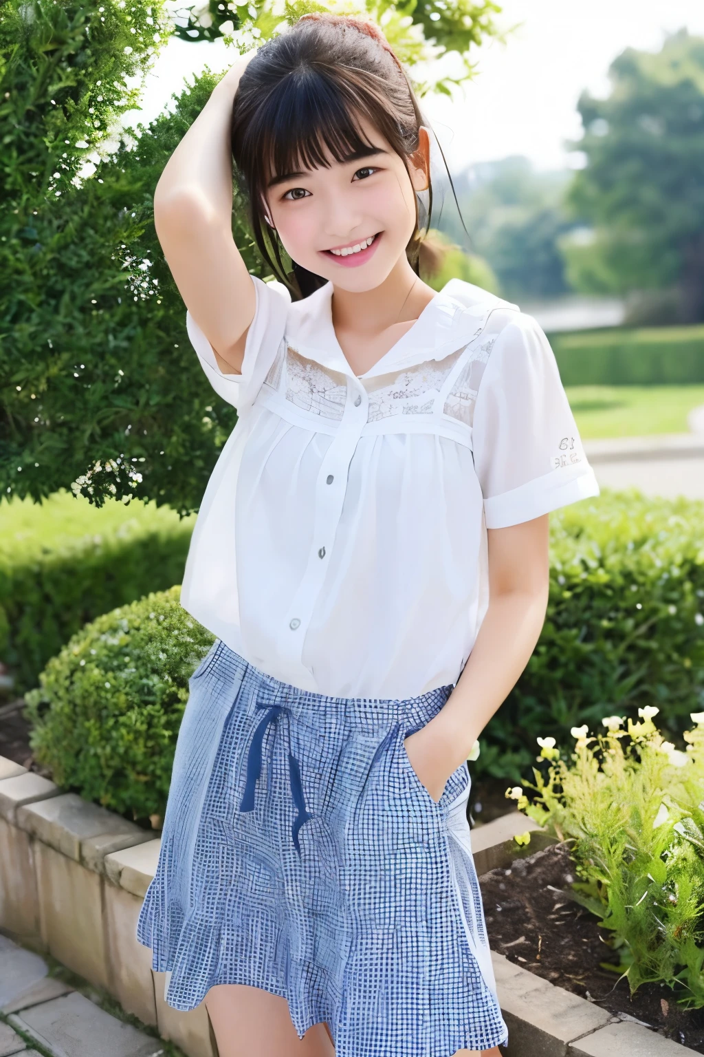 13 years old、smile、Your eyes are sparkling、Clit Eyes、Beautiful clothes、Charm、Beauty、、Refreshing、Lightweight、